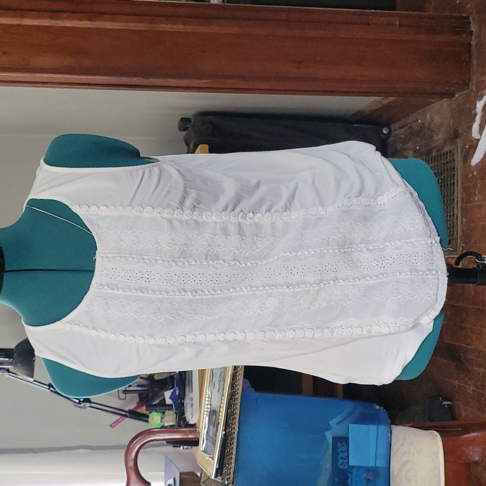 White tank top